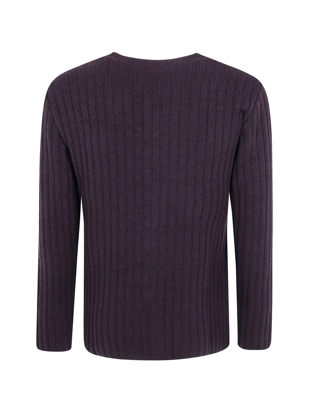 Lardini Le Origini ribgebreid vest met knopen Bruin
