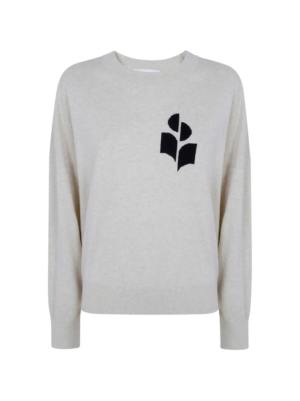 MARANT ÉTOILE Marisans logo-intarsia sweater - Grigio