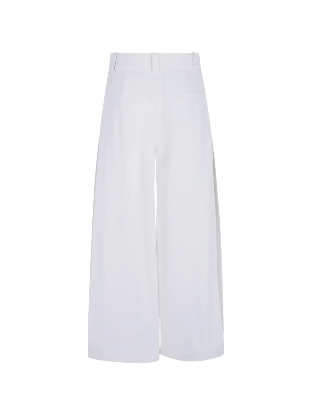 Giorgio Armani wide-leg silk palazzo pants Wit