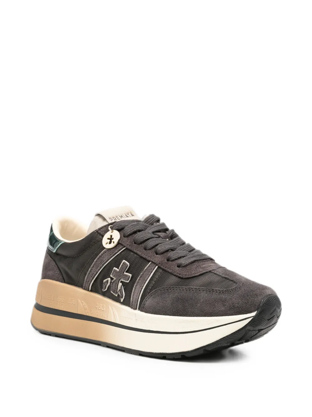 Premiata Bethcoin logo-patch sneakers Bruin