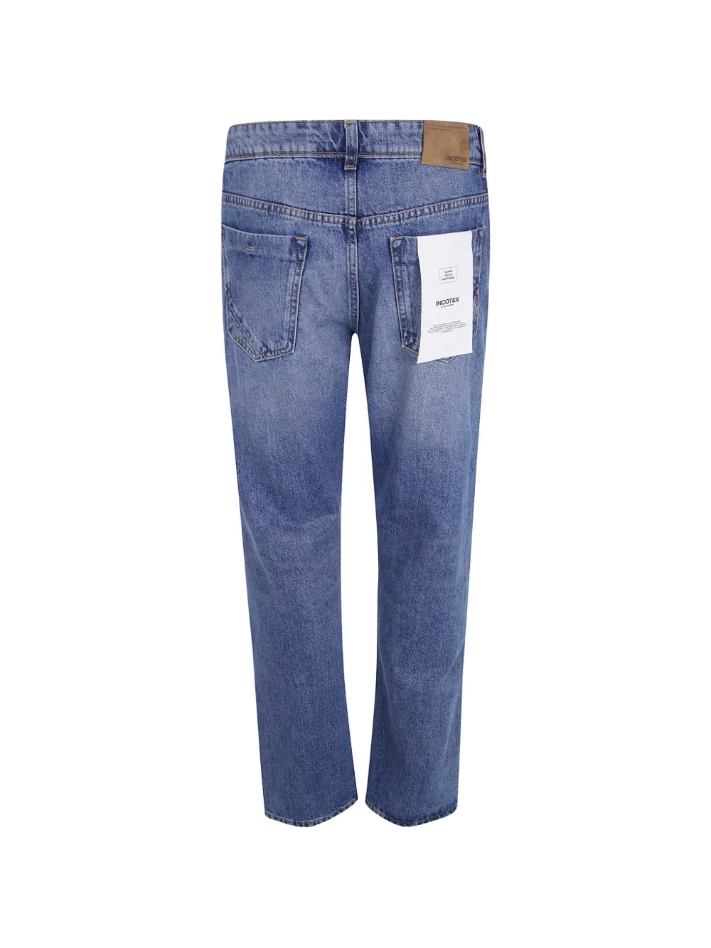 Incotex straight-leg jeans Blauw