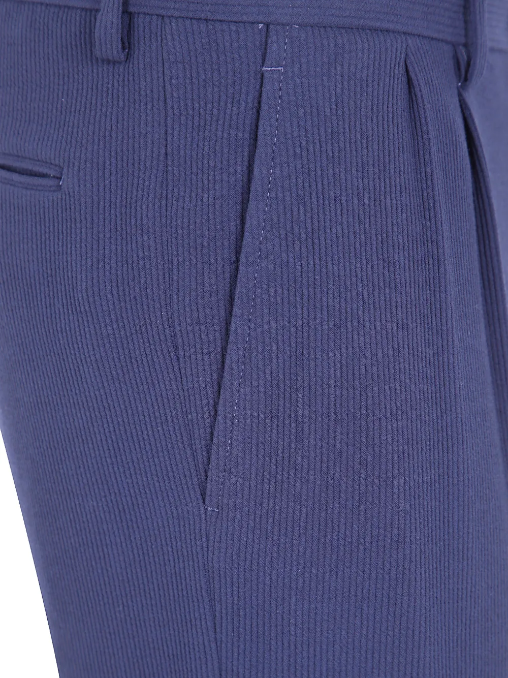 Giorgio Armani Geplooide pantalon Blauw