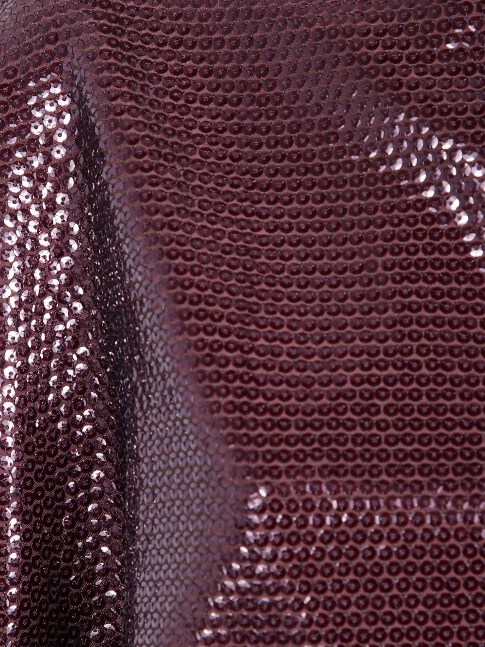 Alberta Ferretti Cape met striksluiting en verfraaid met pailletten Paars