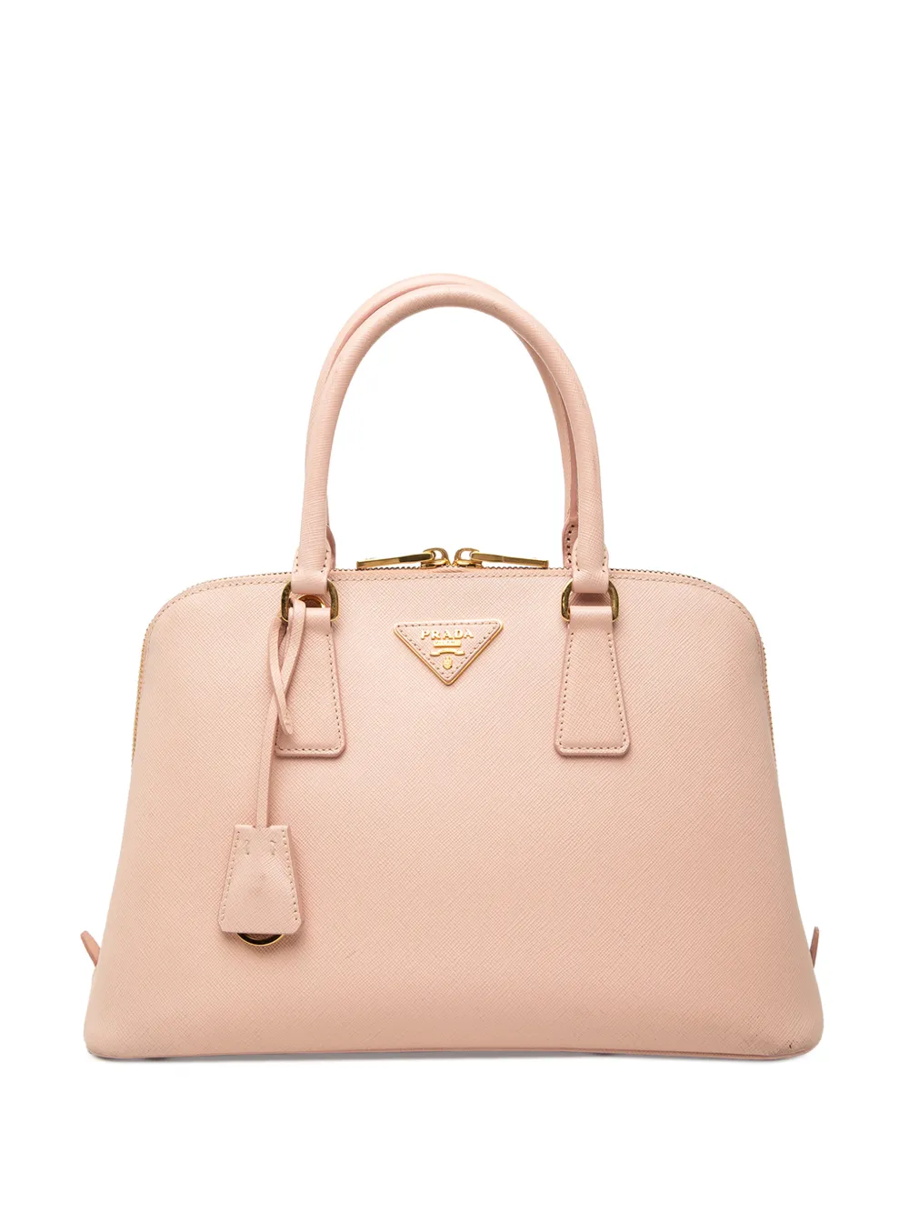 Prada Pre-Owned 2013-2026 Medium Saffiano Lux Promenade satchel - Rosa