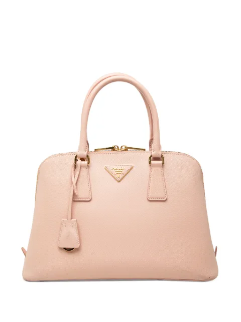 Prada Pre-Owned 2013-2026 Medium Saffiano Lux Promenade satchel