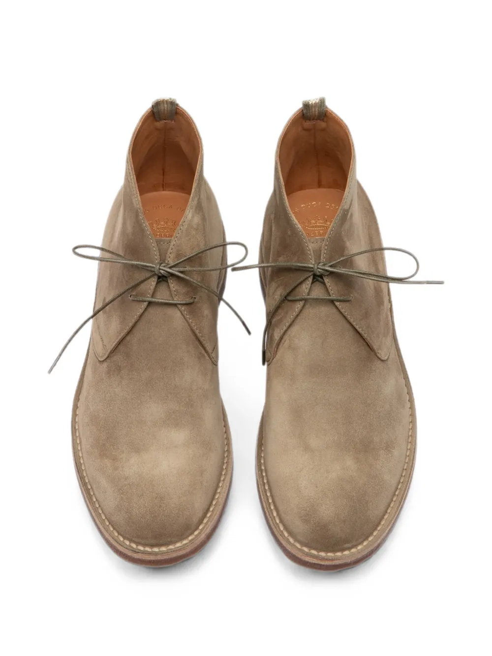 Officine Creative Hopkins suède laarzen Beige