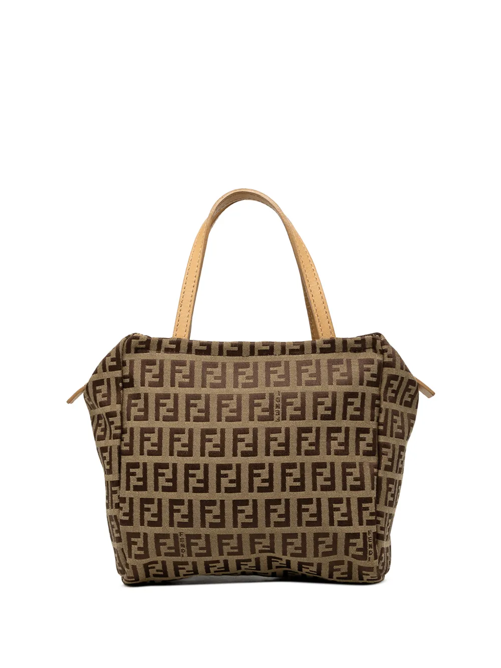 Fendi Pre-Owned 2000-2010 Mini Zucchino Canvas handbag - Toni neutri