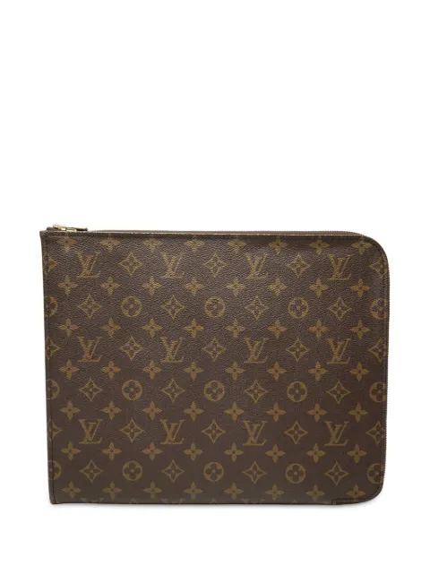 Louis Vuitton Pre-Owned 1988 Monogram Poche Documents Portfolio 30 clutch bag