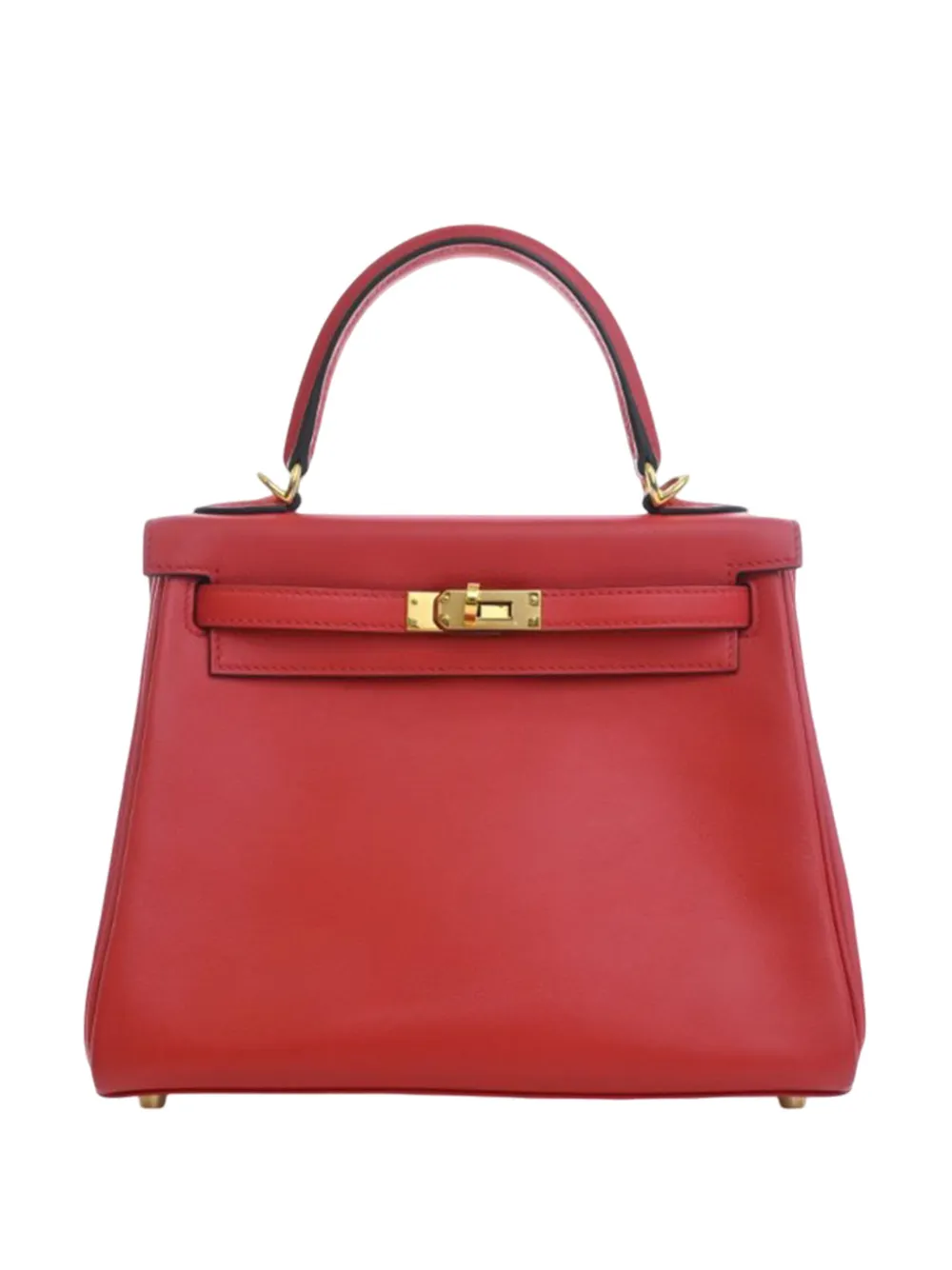 Hermès Pre-Owned 2020 Swift Kelly II Retourne 25 satchel - Rot