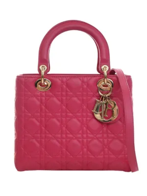 ディオール ChristianDiorレディディオール ショルダーバック Christian Dior Pre-Owned レディ ディオール ショルダーバッグ ミニ