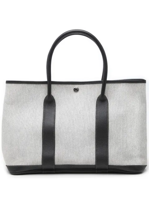 Hermès Pre-Owned 2005 Toile and Negonda Garden Party 36 tote bag