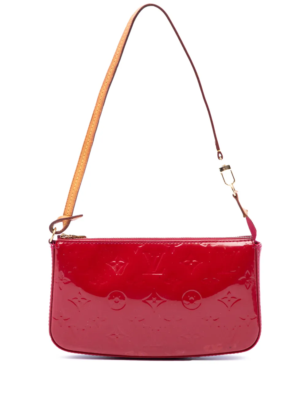 Louis Vuitton Pre-Owned 2012 Monogram Vernis Pochette Accessoires shoulder bag - Rot