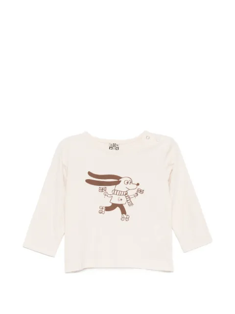 Bonton graphic-print long-sleeve T-shirt