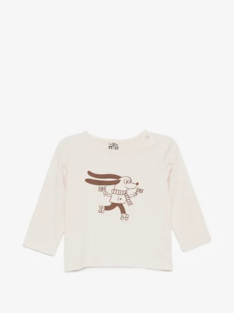 Bonton graphic-print long-sleeve T-shirt