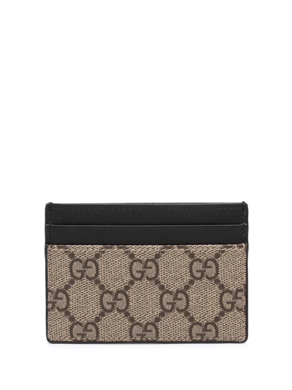 Gucci Pre-Owned 2000-2015 GG Supreme card holder - Toni neutri