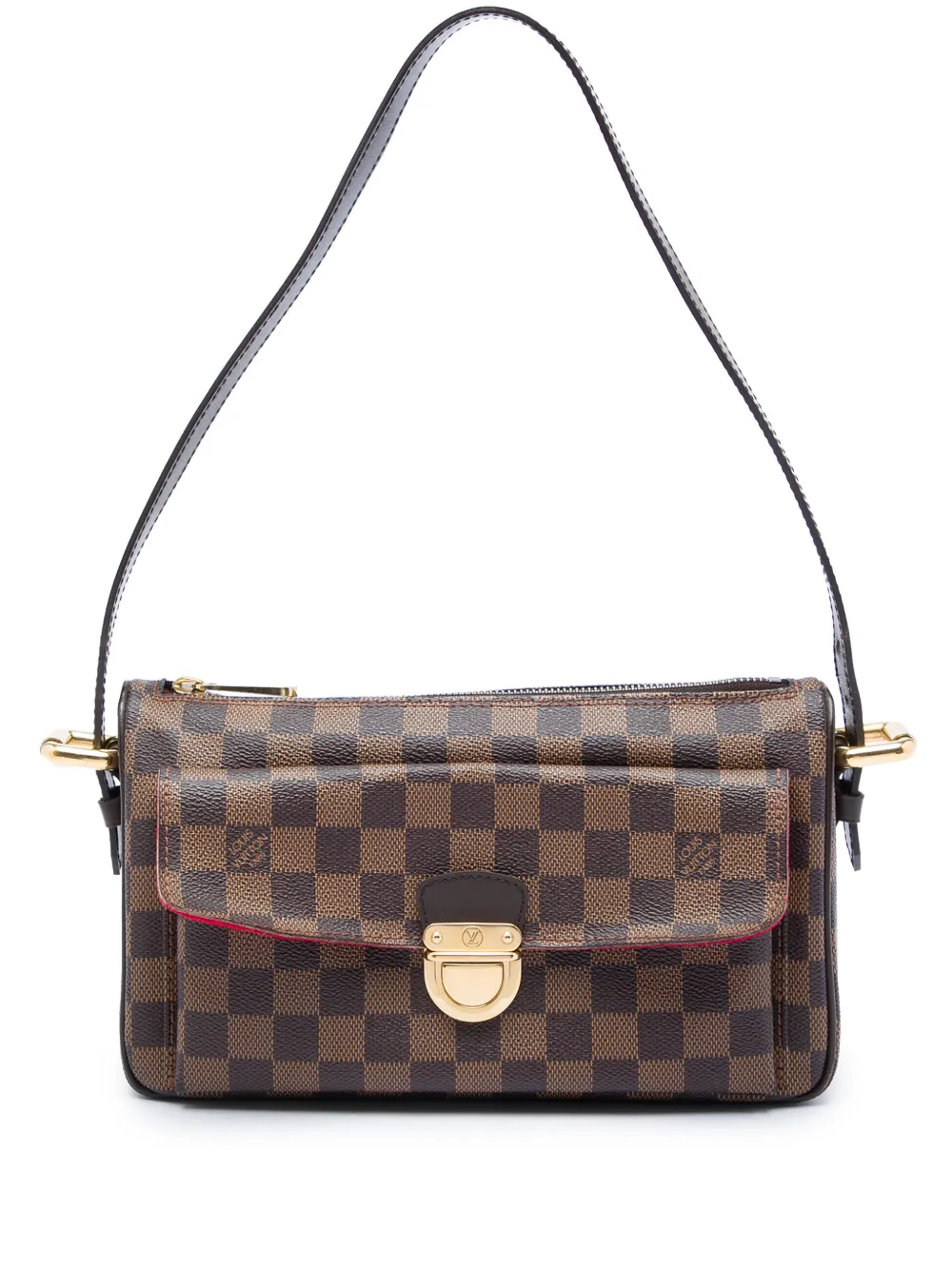 Louis Vuitton Pre-Owned 2005 Damier Ebene Ravello GM satchel - Marrone