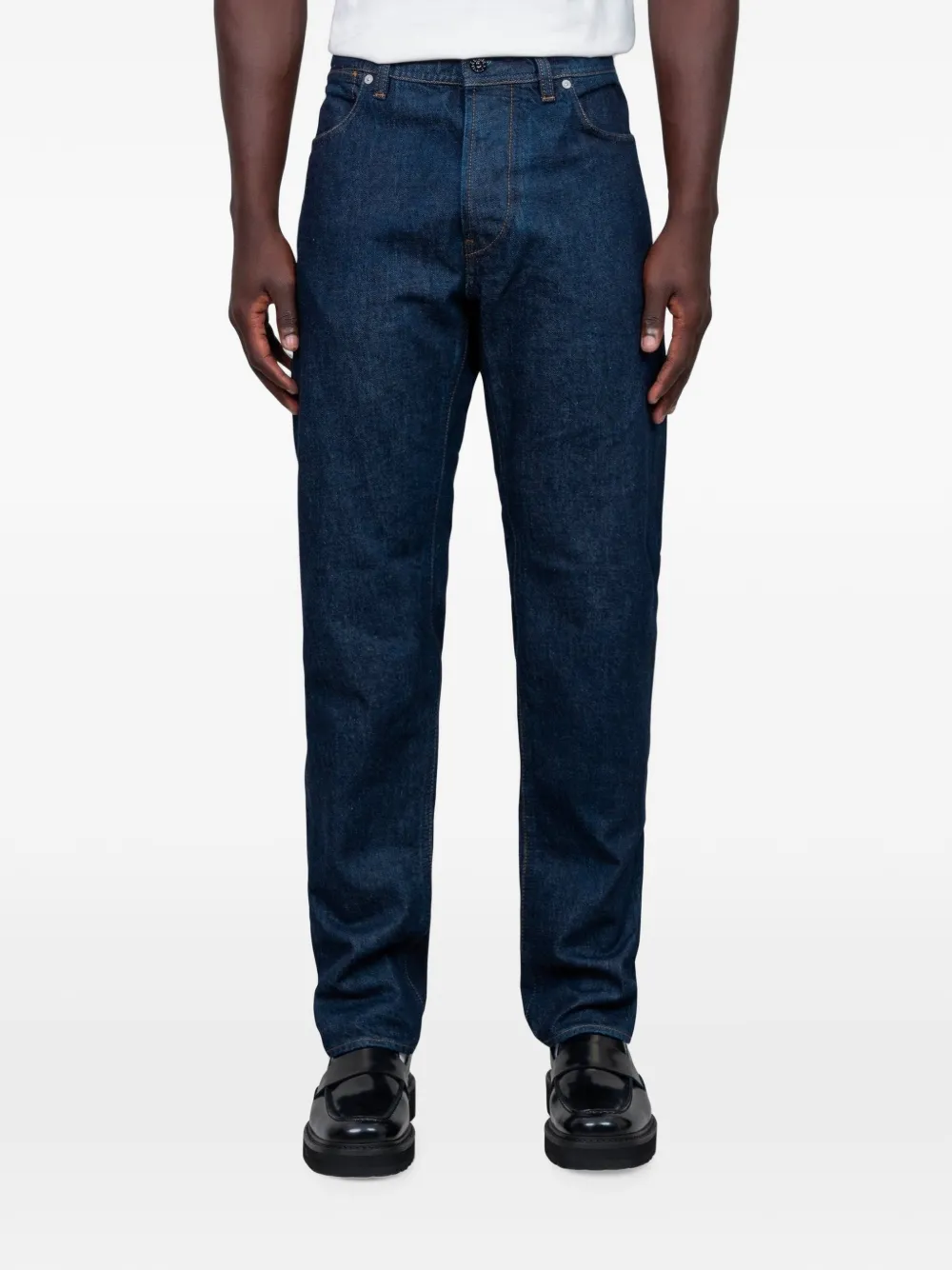Stone Island straight-leg jeans - Blau