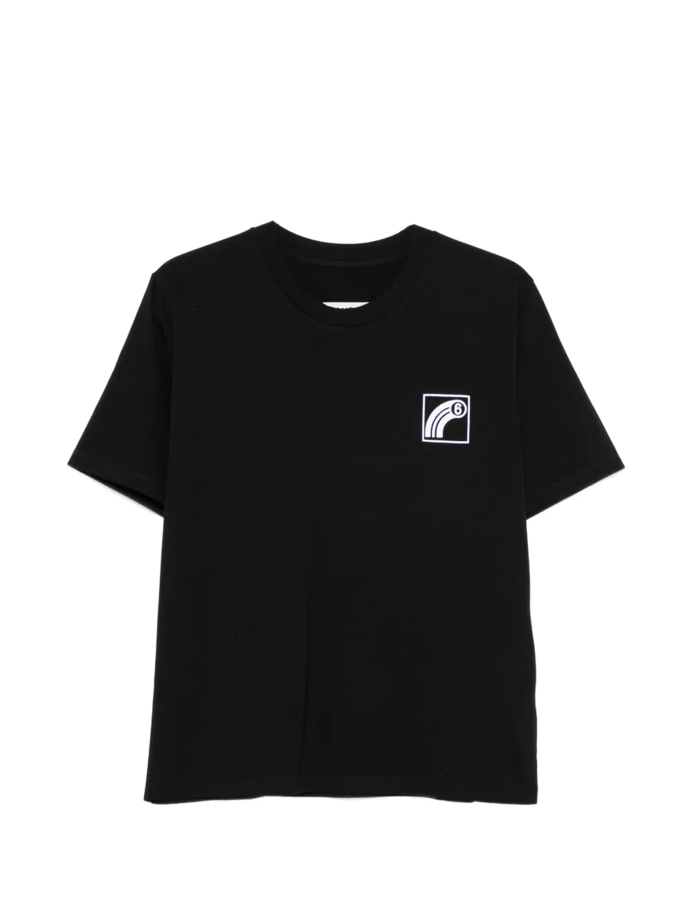 MM6 Maison Margiela logo-print T-shirt - Nero