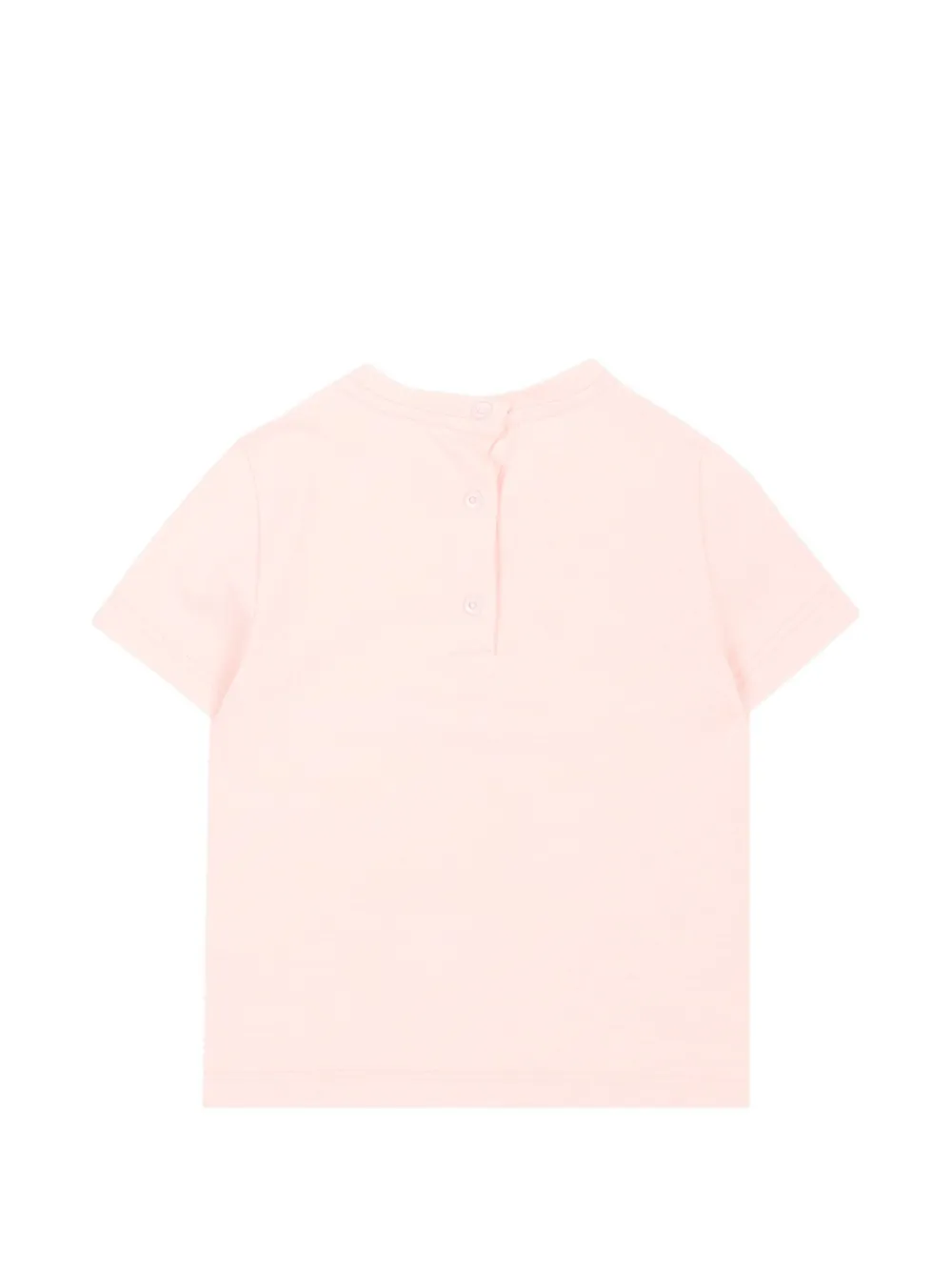Fendi Kids T-shirt met teddybeerprint Roze