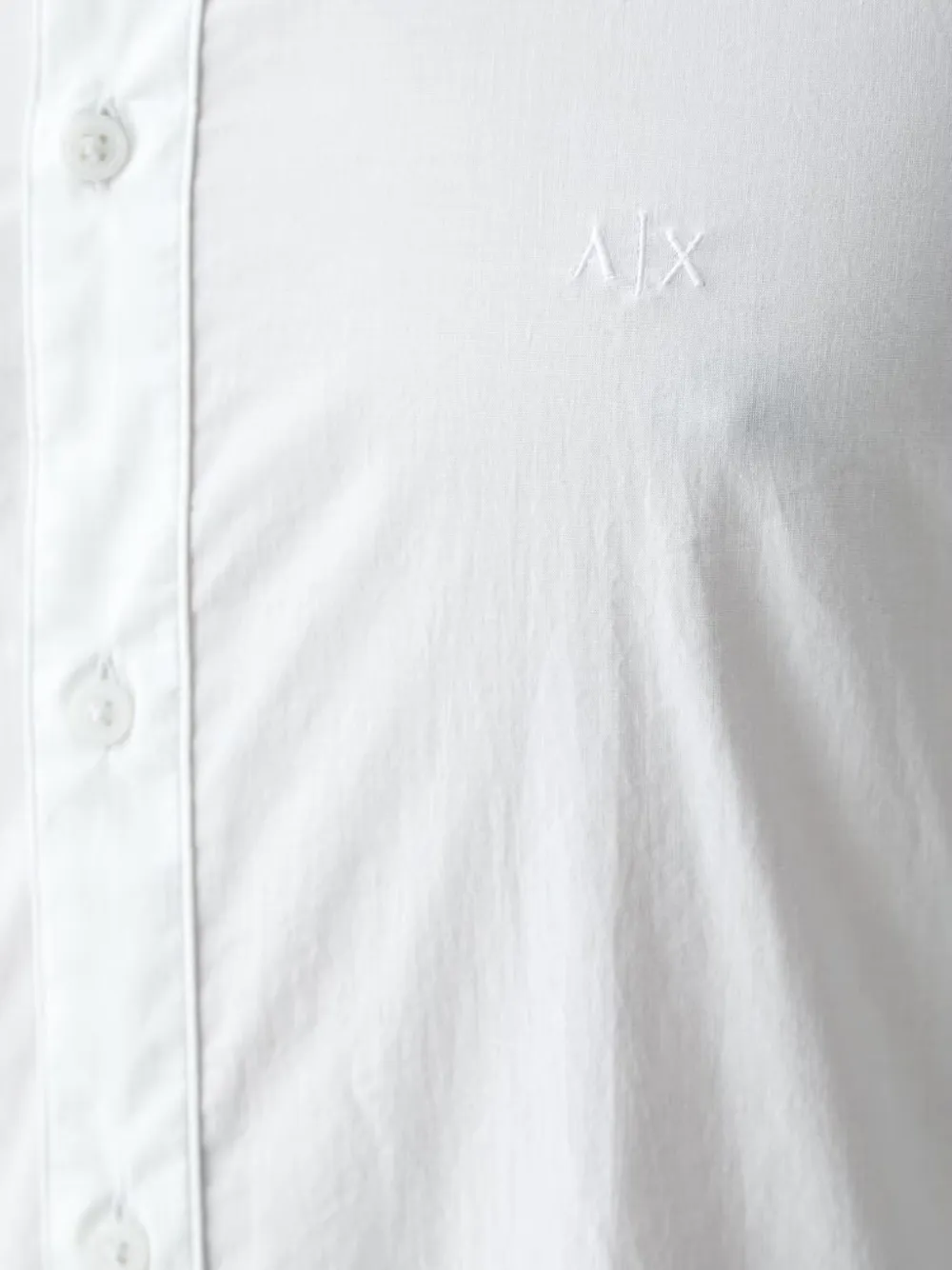 Armani Exchange T-shirt met contrasterende afwerking Wit