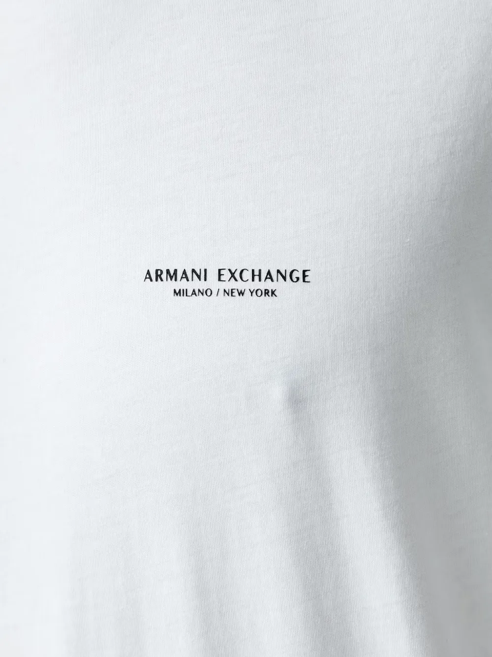 Armani Exchange T-shirt met logoprint Wit