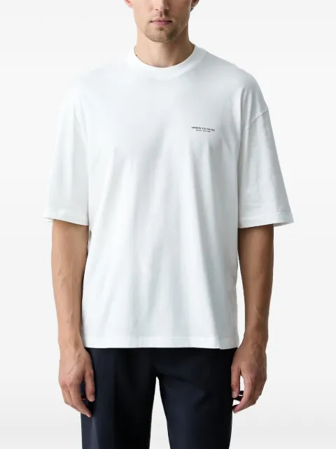 Armani Exchange logo-print T-shirt