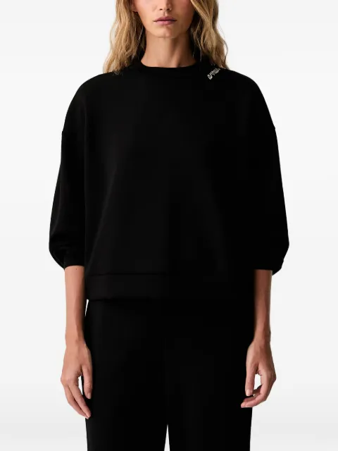 Armani Exchange logo-embroidered sweatshirt 