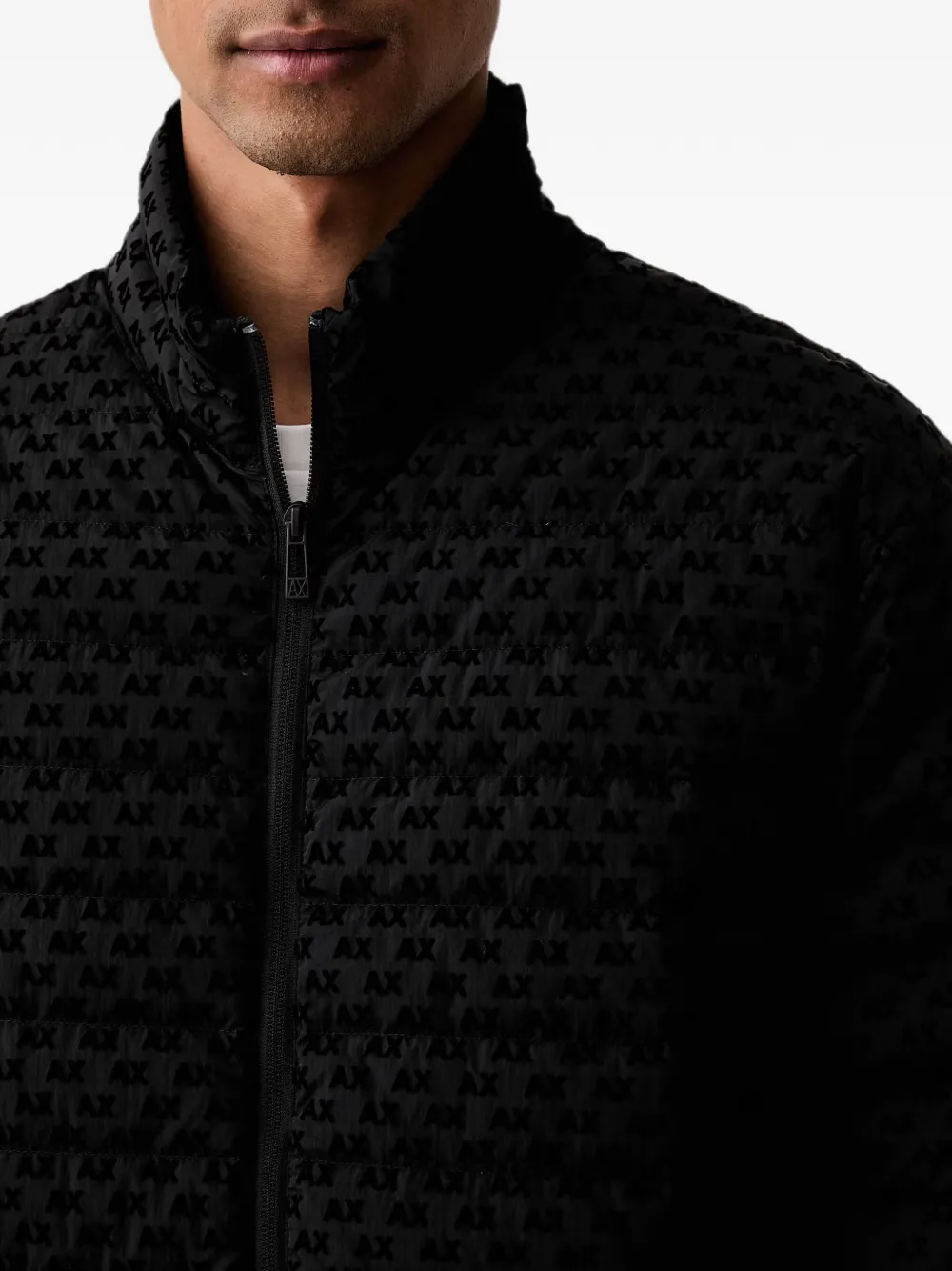 Armani Exchange Jack met logoprint Zwart