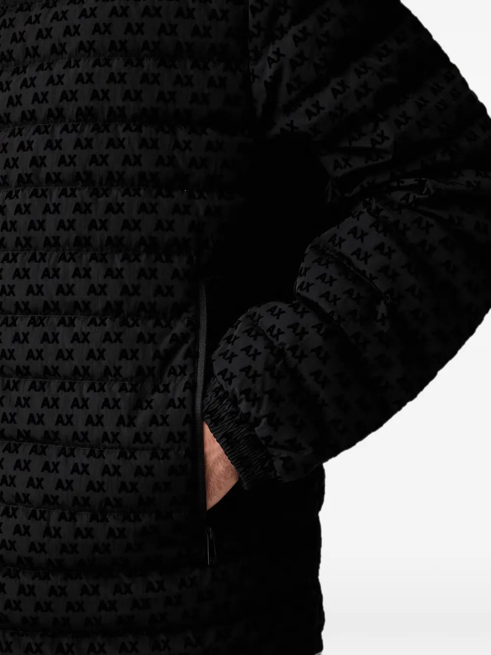 Armani Exchange Jack met logoprint Zwart