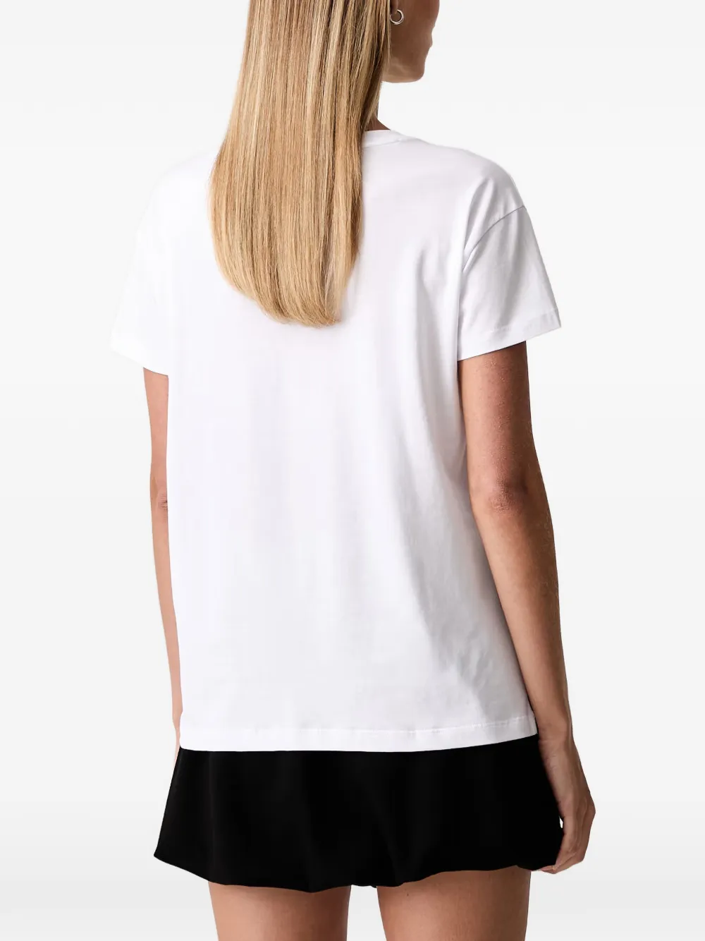 Armani Exchange T-shirt met logoprint Wit