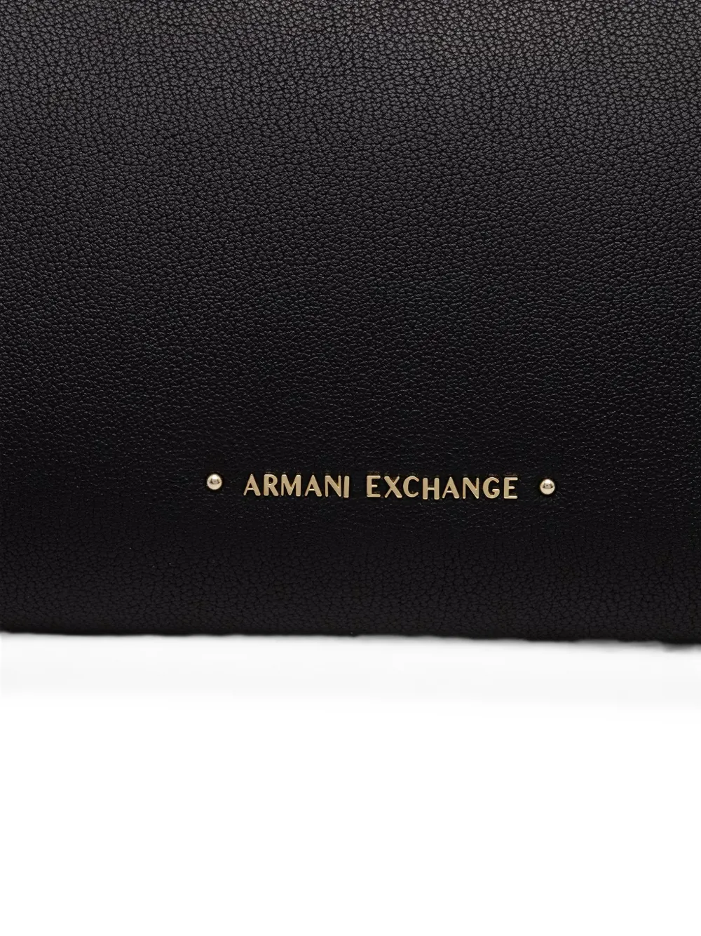 Armani Exchange Shopper met logo Zwart