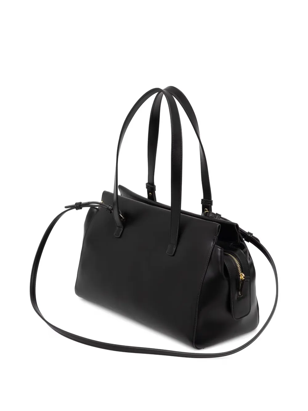 Armani Exchange Shopper met hangslotdetail en logoprint Zwart