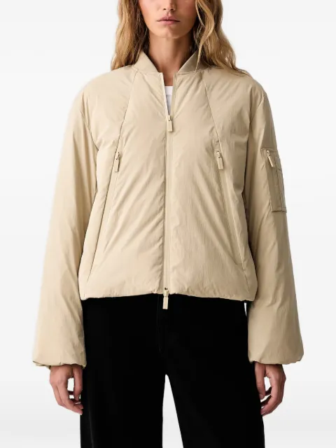 Armani Exchange chaqueta bómber con logo estampado