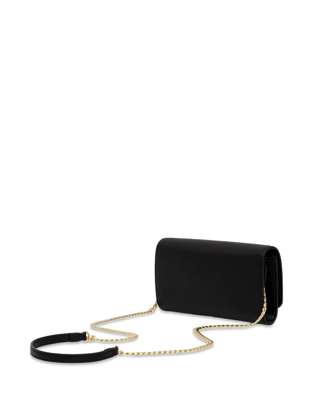 Armani Exchange Clutch met logoplakkaat Zwart
