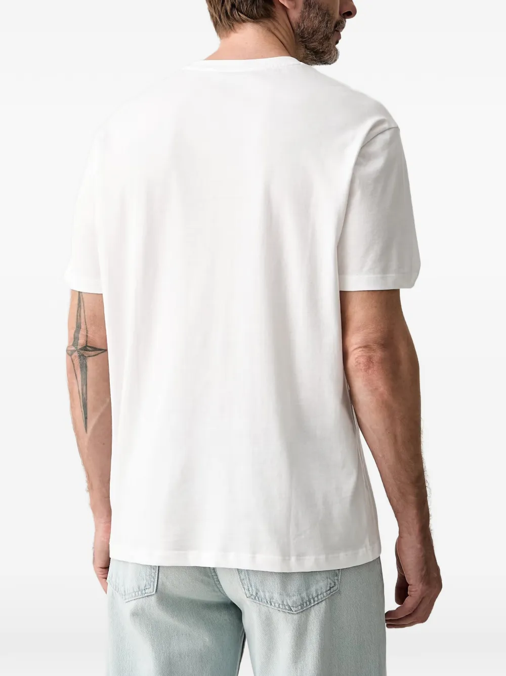 Armani Exchange Katoenen T-shirt Wit