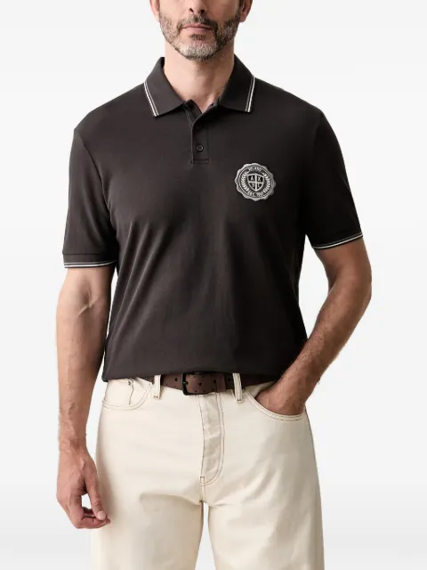 Armani Exchange logo-detail polo shirt