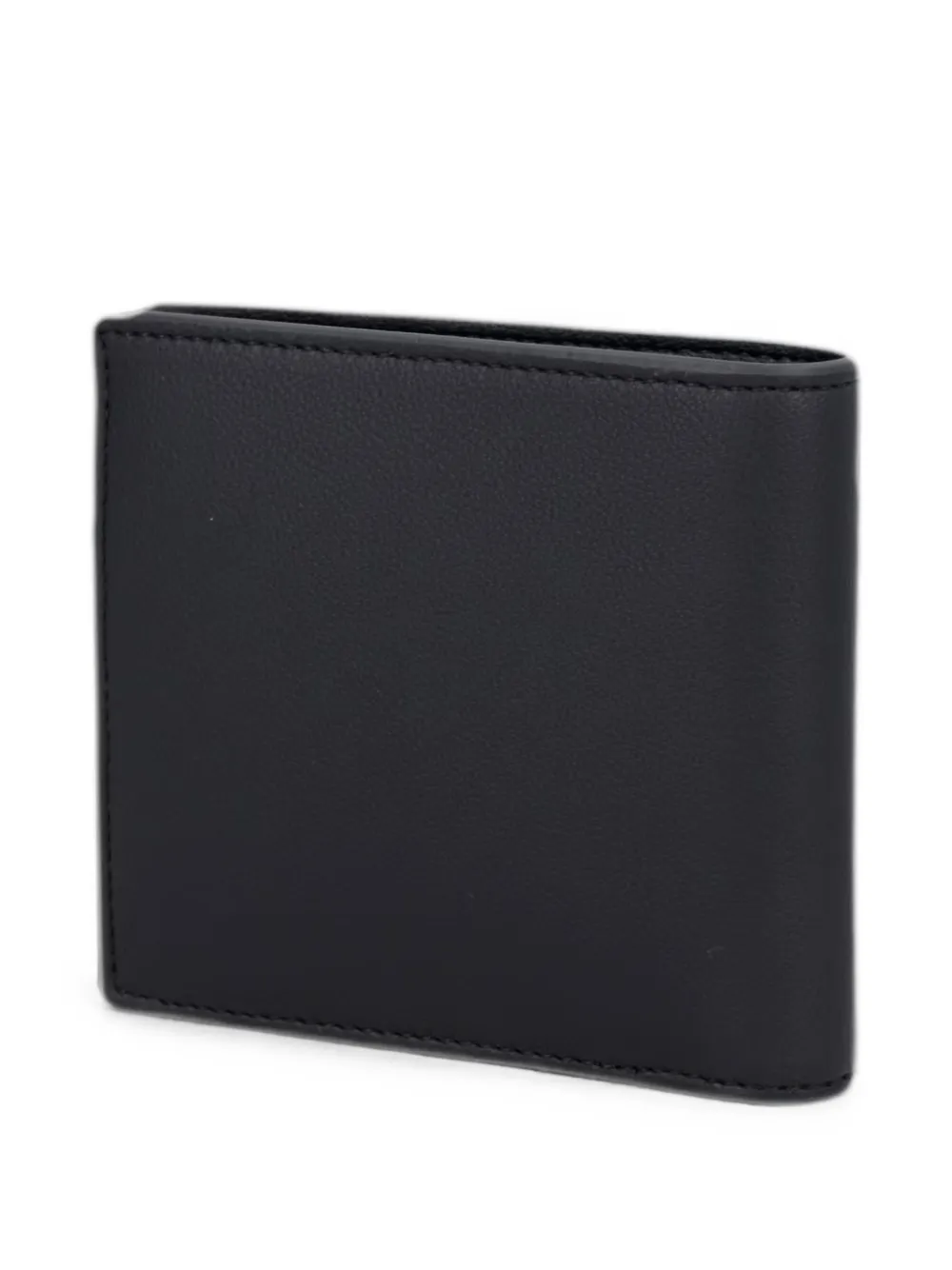 Armani Exchange Portemonnee met monogram-reliëf Zwart