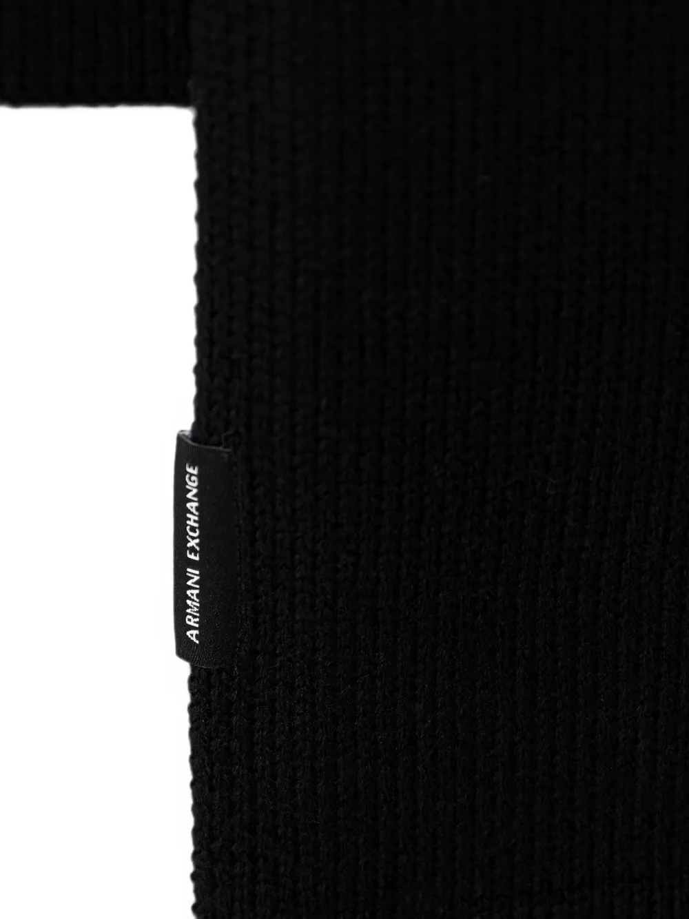 Armani Exchange Sjaal met logolabel Zwart