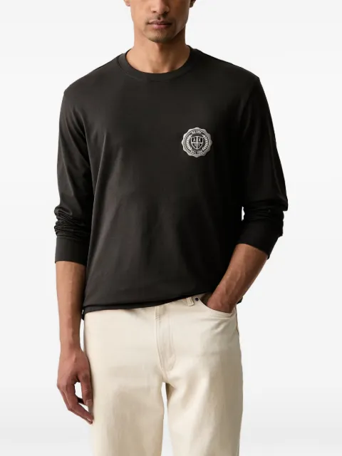 Armani Exchange chemise à détail de logo