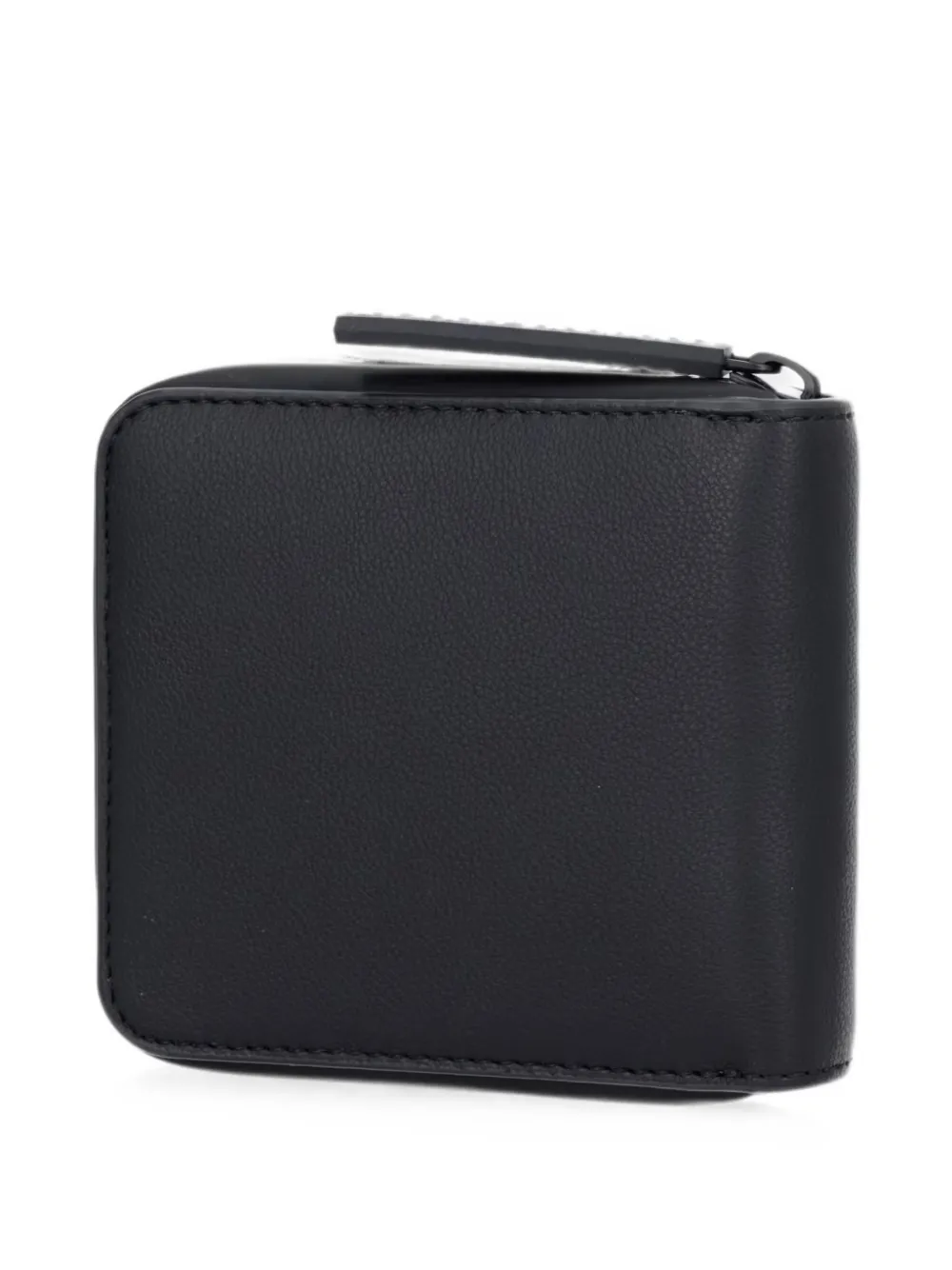 Armani Exchange Portemonnee met logo-reliëf Zwart