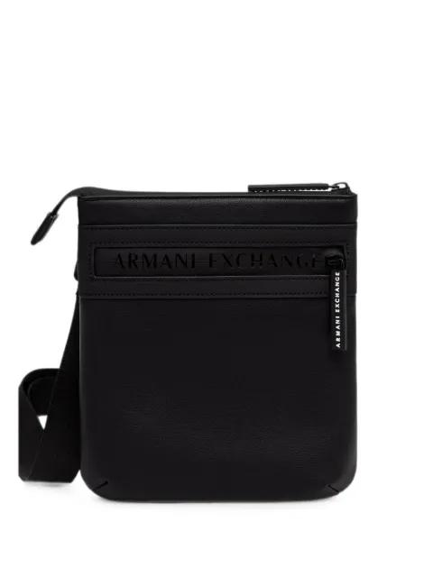 Armani Exchange logo-embossed belt bag