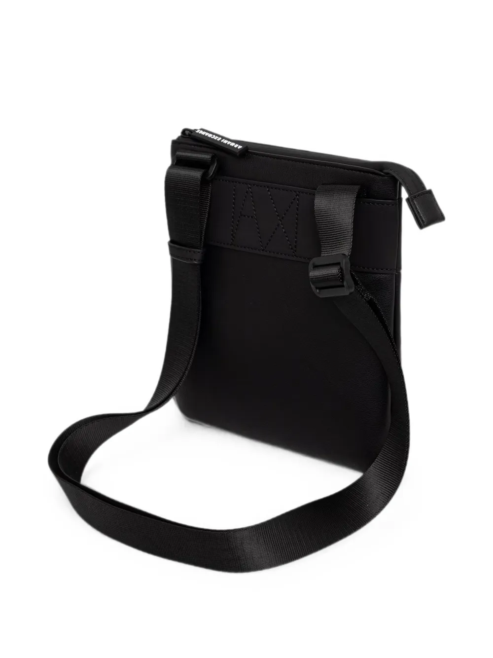 Armani Exchange Heuptas met logo-reliëf Zwart