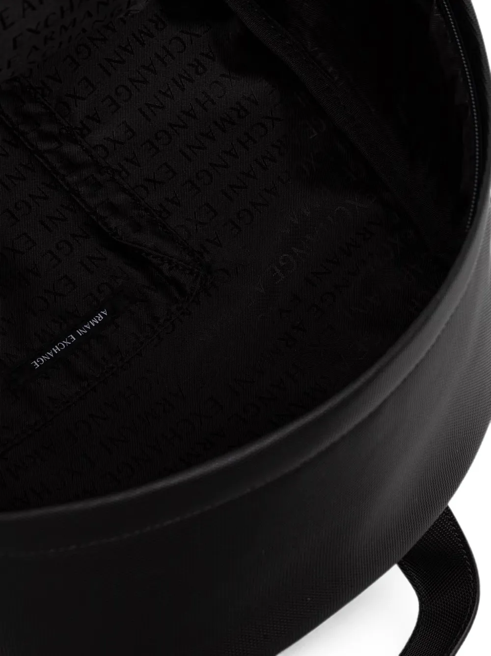 Armani Exchange Rugzak met logo-reliëf Zwart