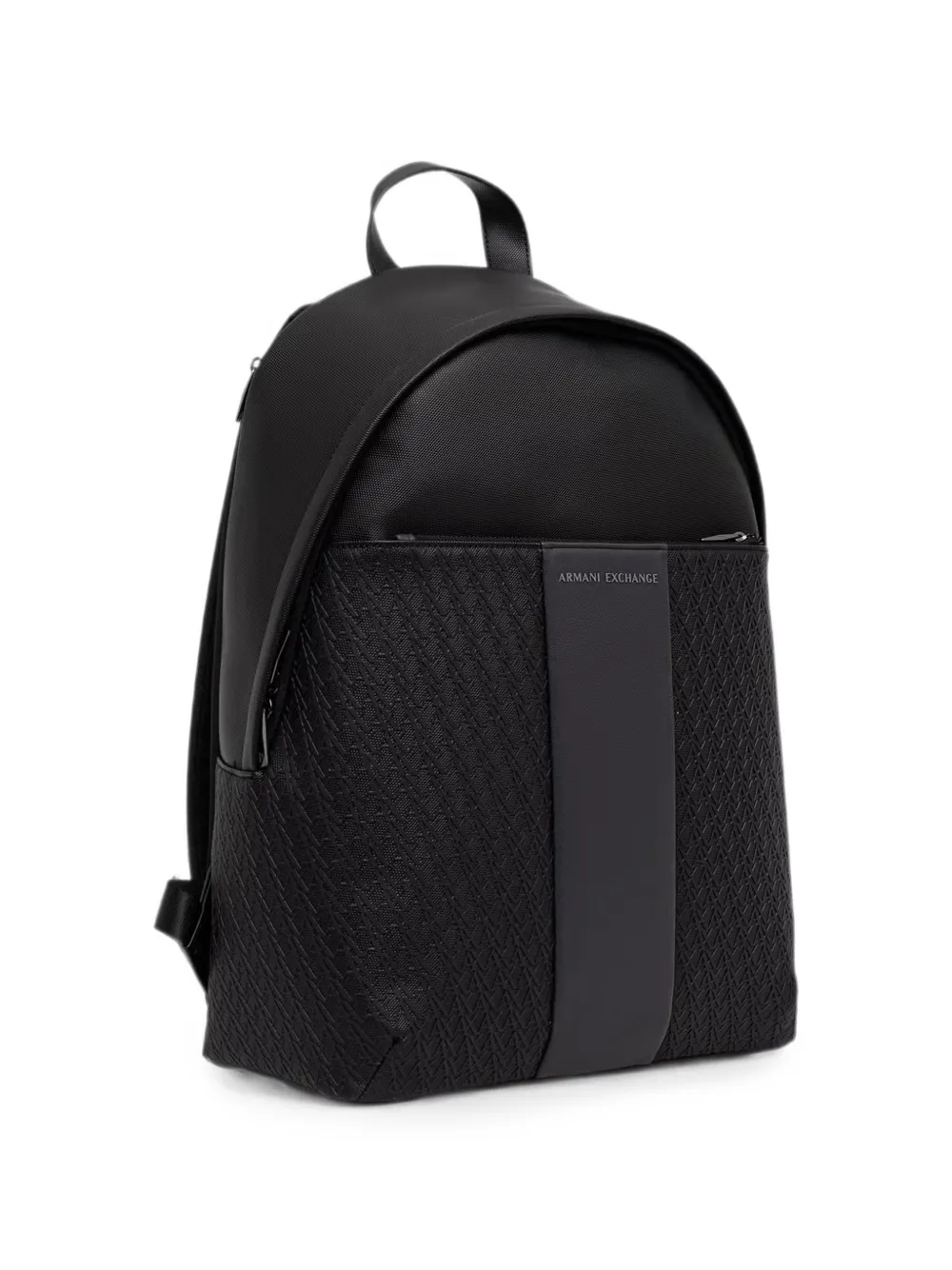 Armani Exchange Rugzak met logo-reliëf Zwart