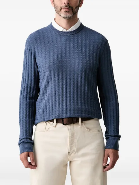 Armani Exchange suéter con cuello redondo
