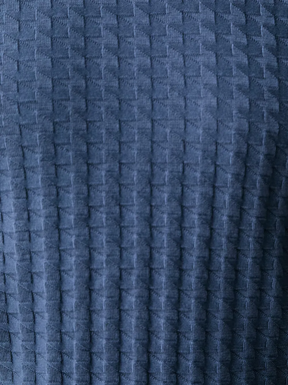 Armani Exchange Geweven trui met ronde hals Blauw