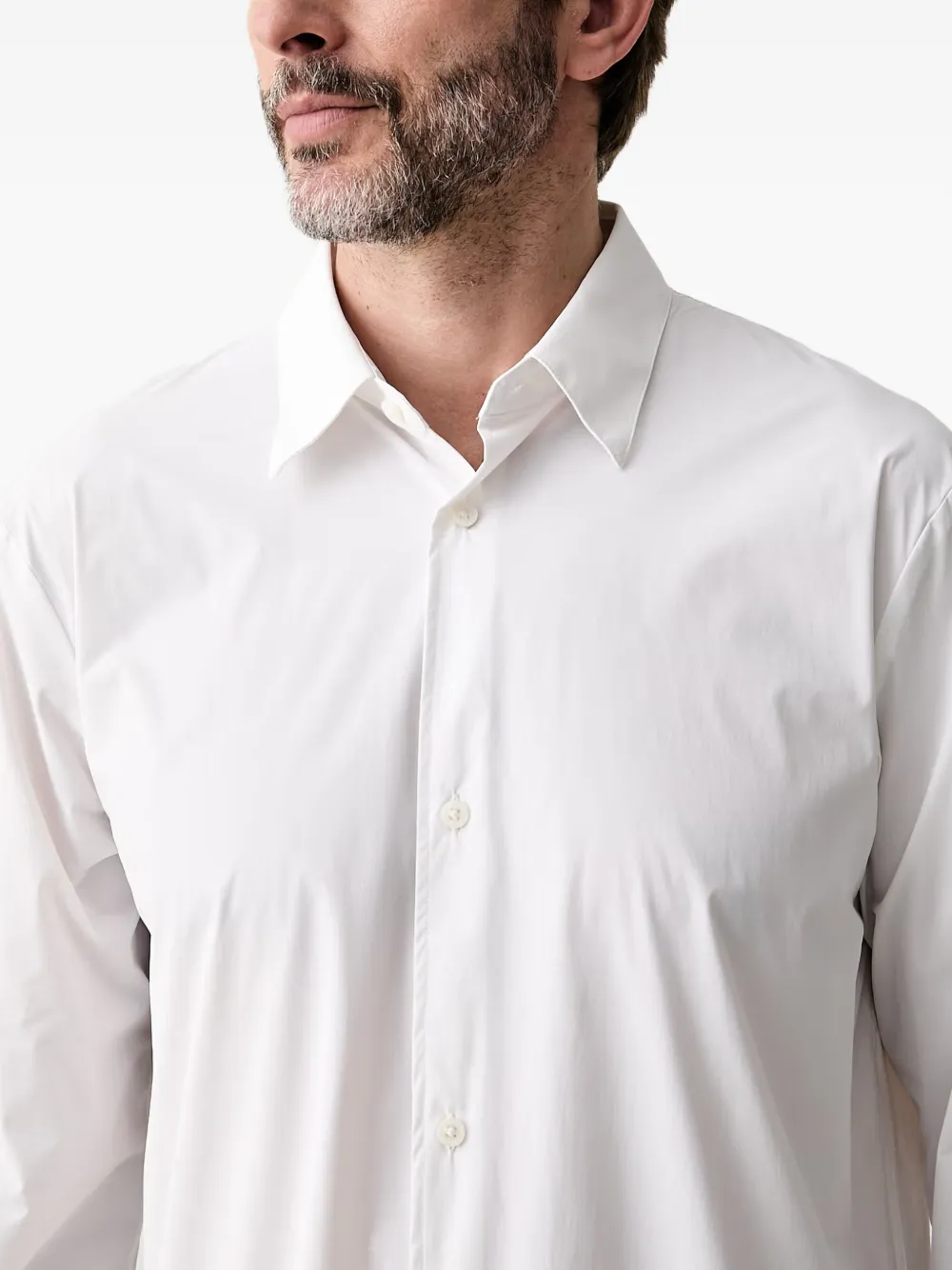 Armani Exchange Button-down overhemd Wit