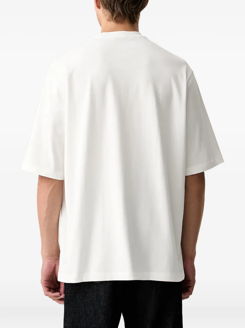 Armani Exchange T-shirt met logoprint Wit