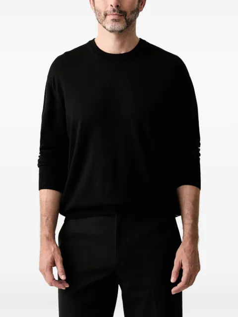 Armani Exchange suéter con parche del logo