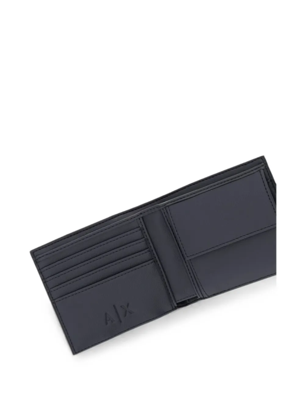 Armani Exchange Portemonnee met monogram-print Zwart